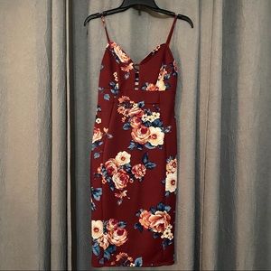 Floral Bodycon dress